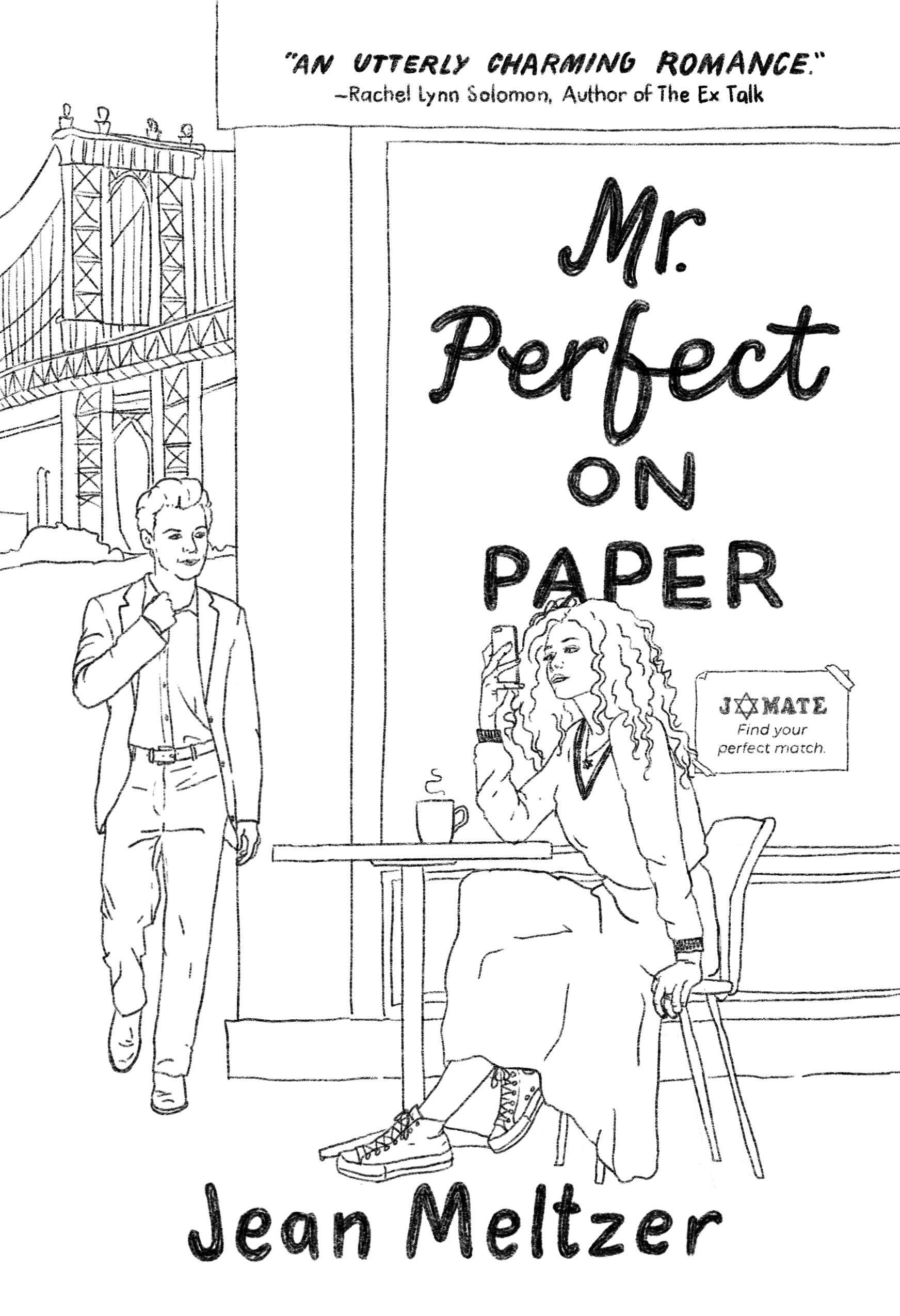 Mr. Perfect on Paper Concept